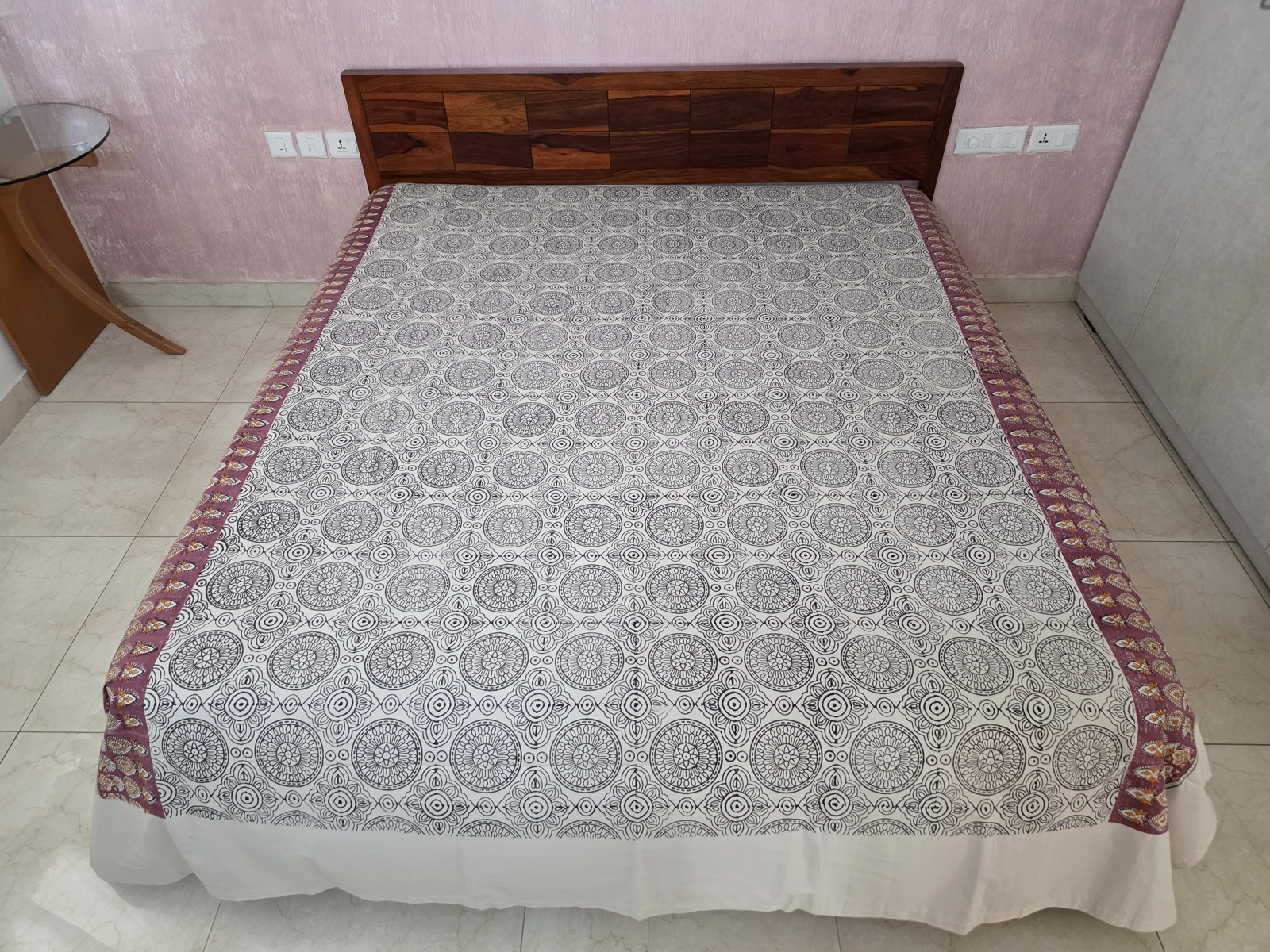 King Size Bed Spread 007 view 2