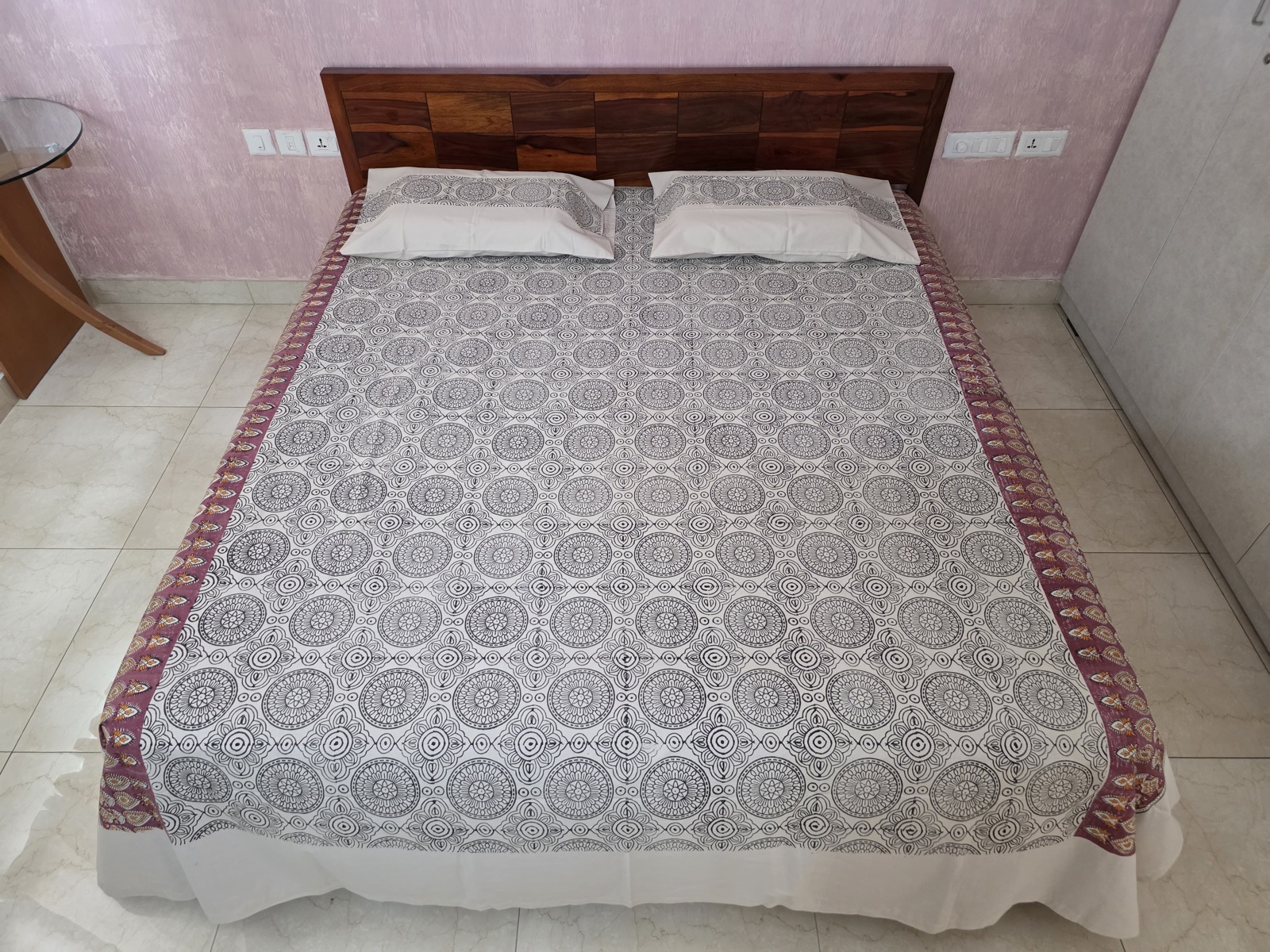 King Size Bed Spread 007 view 3