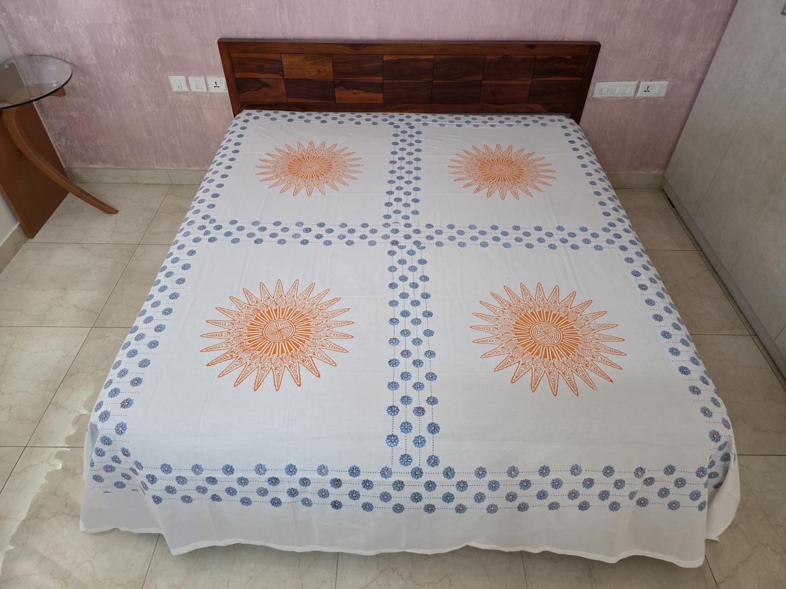 King Size Bed Spread 006 view 3