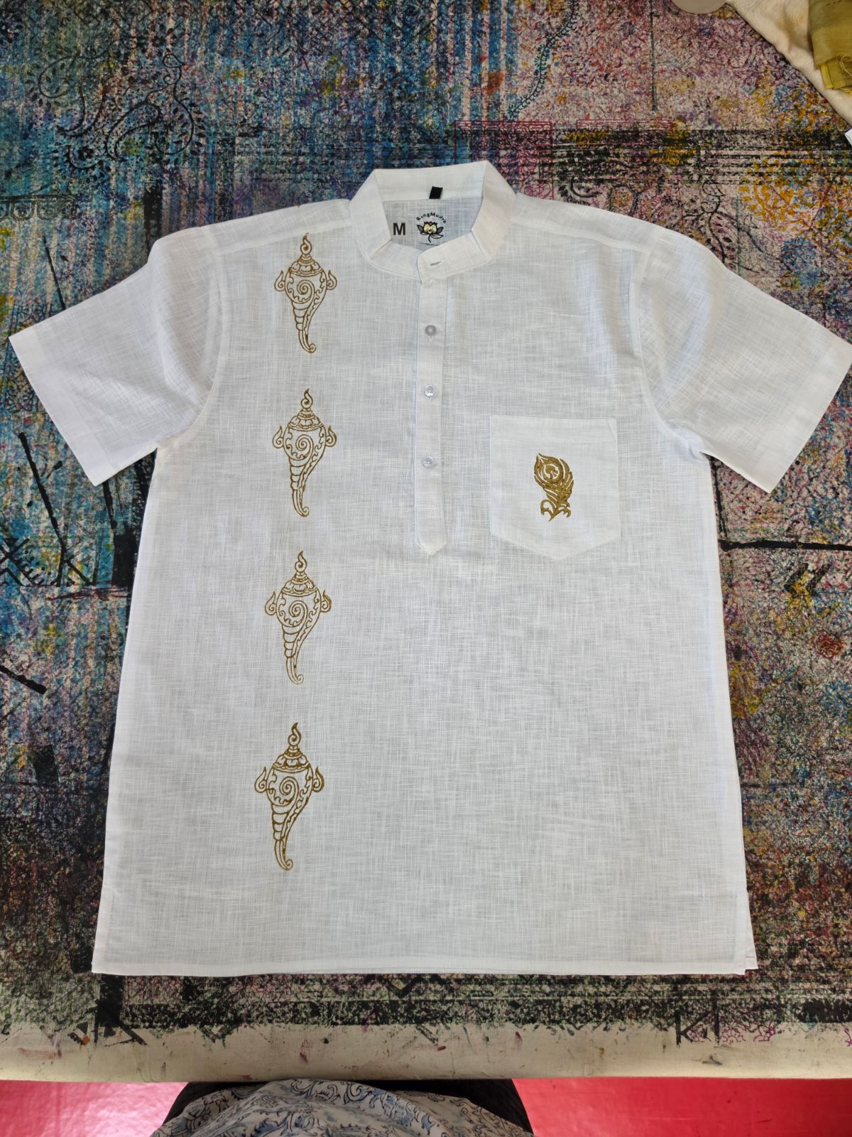 Cotton Kadhi Kurta 009 view 3