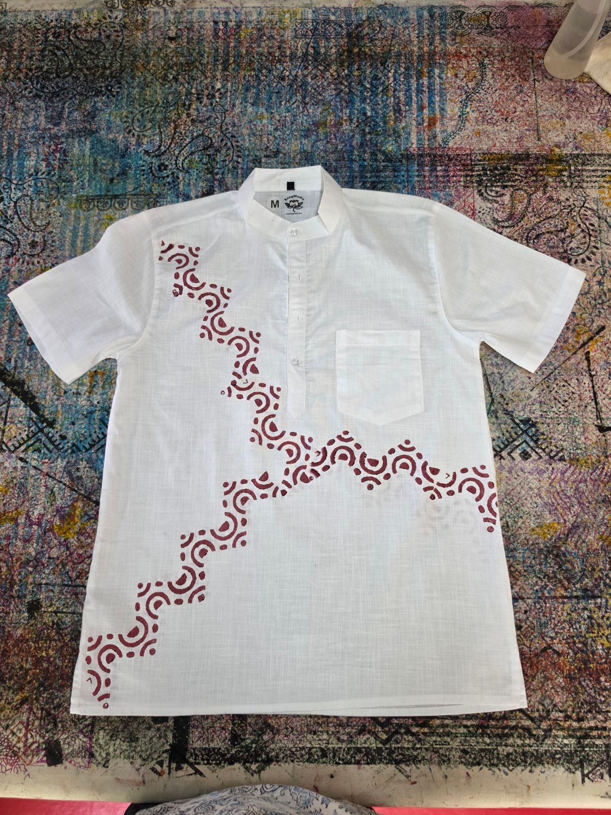 Cotton Kadhi Kurta 007 view 3