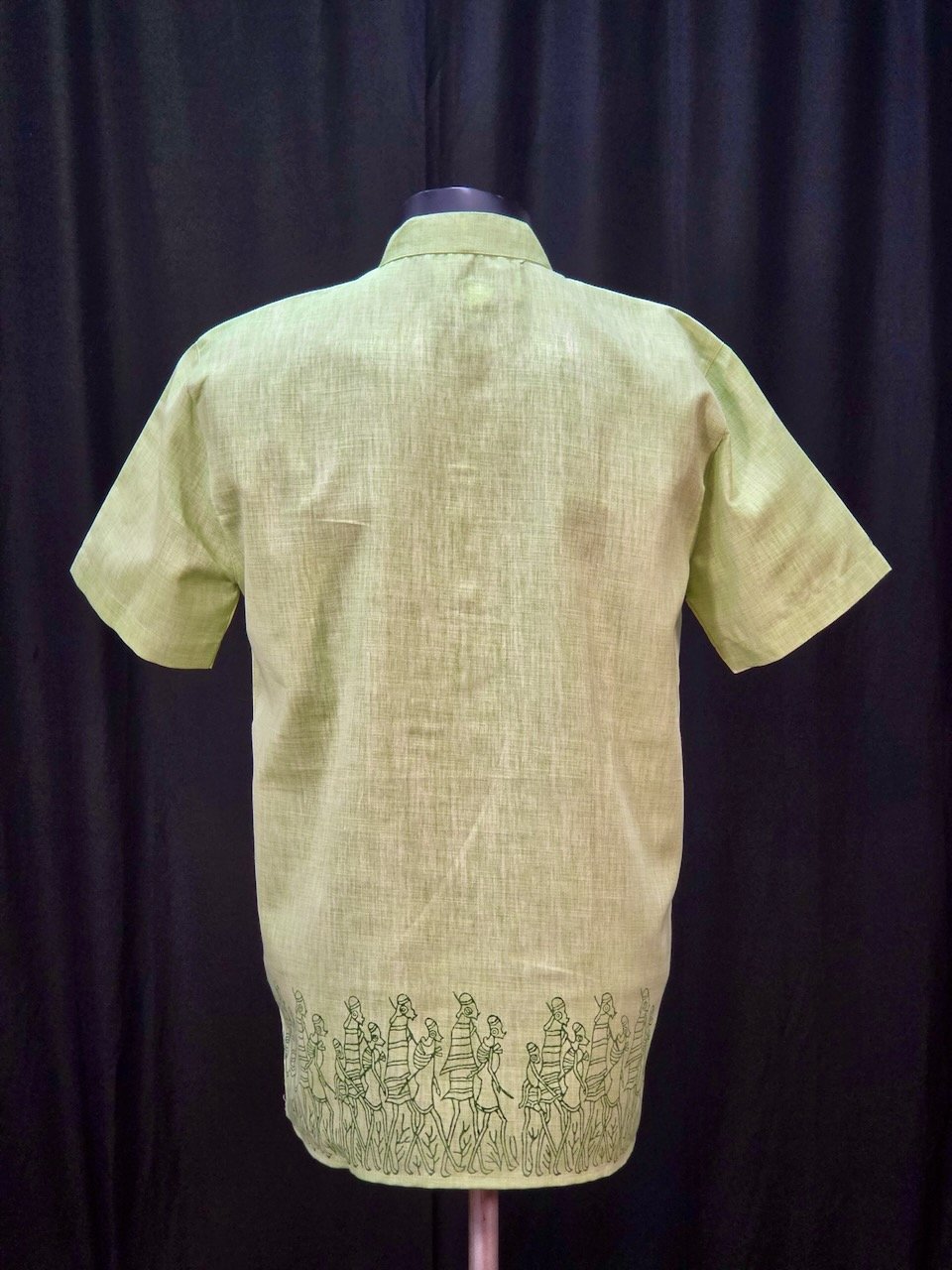 Cotton Kadhi Kurta 001 view 2