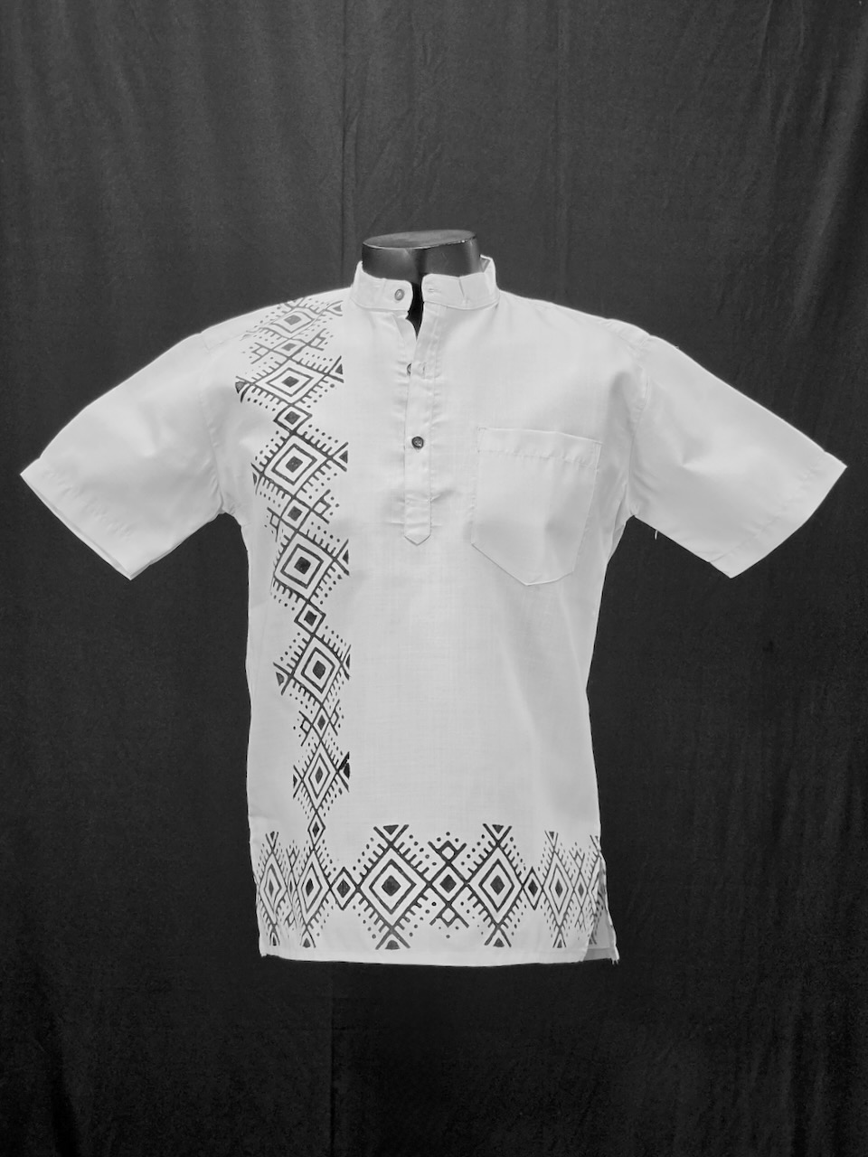 Cotton Kadhi Kurta 005 — block-printed artisanal piece