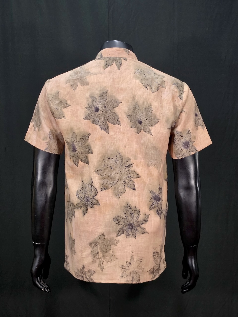 Eco Printed Linen Kurta 006 view 2