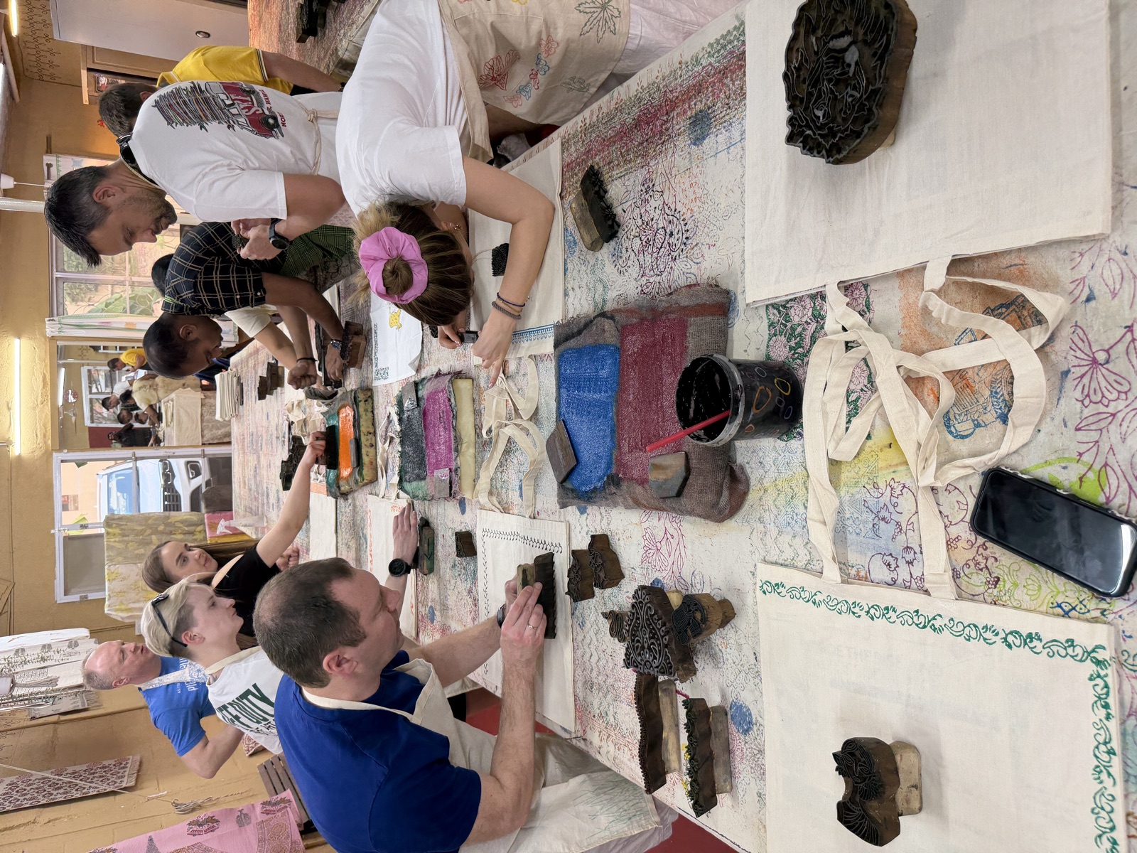 Block Printing Workshop for Corporates, photo 2