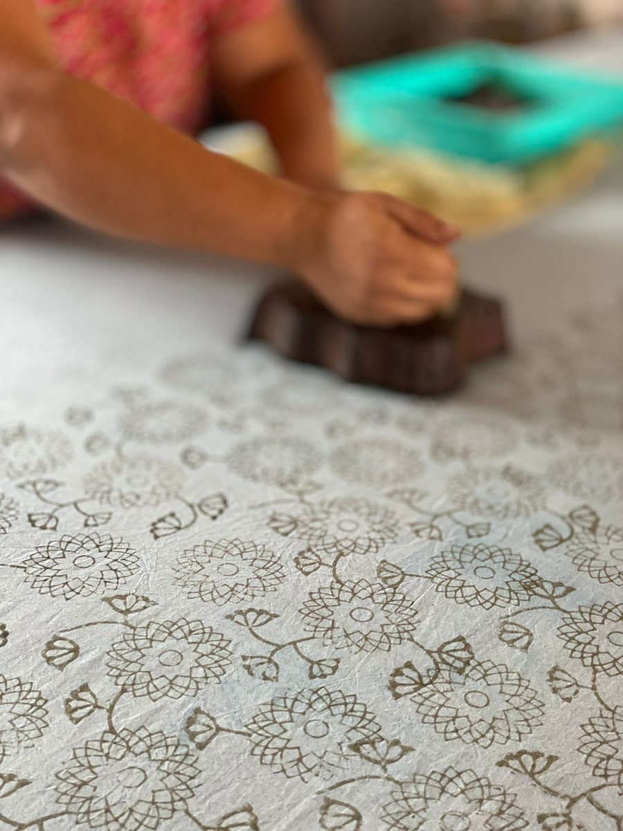Step 3: Printing on fabric
